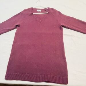Old Navy Women's V-Neck Sweater - Plum/Burgundy